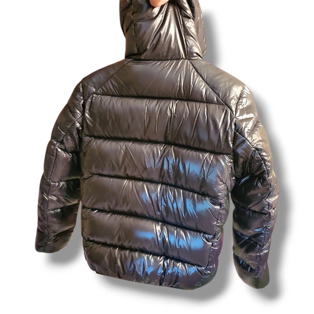 SAVE THE DUCK Black Puffer Jacket for Kids - Picture 8 of 17
